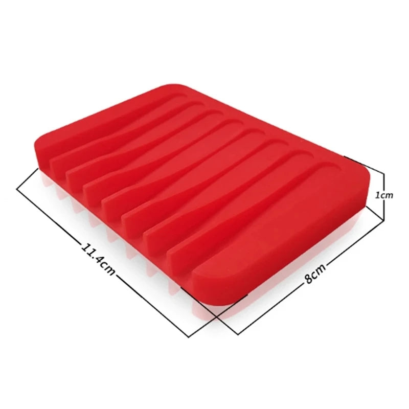 Silicone Flexible Drain Soap Holder