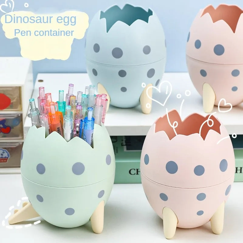 Cute Egg Shape Pen Holder