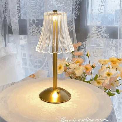 LED Crystal Diamond Table Lamp