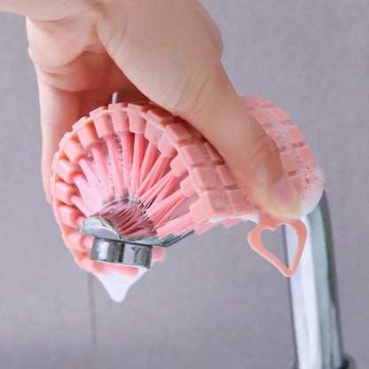 Flexible Plastic Cleaning Brush