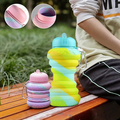 Silicone Folding Water Bottle