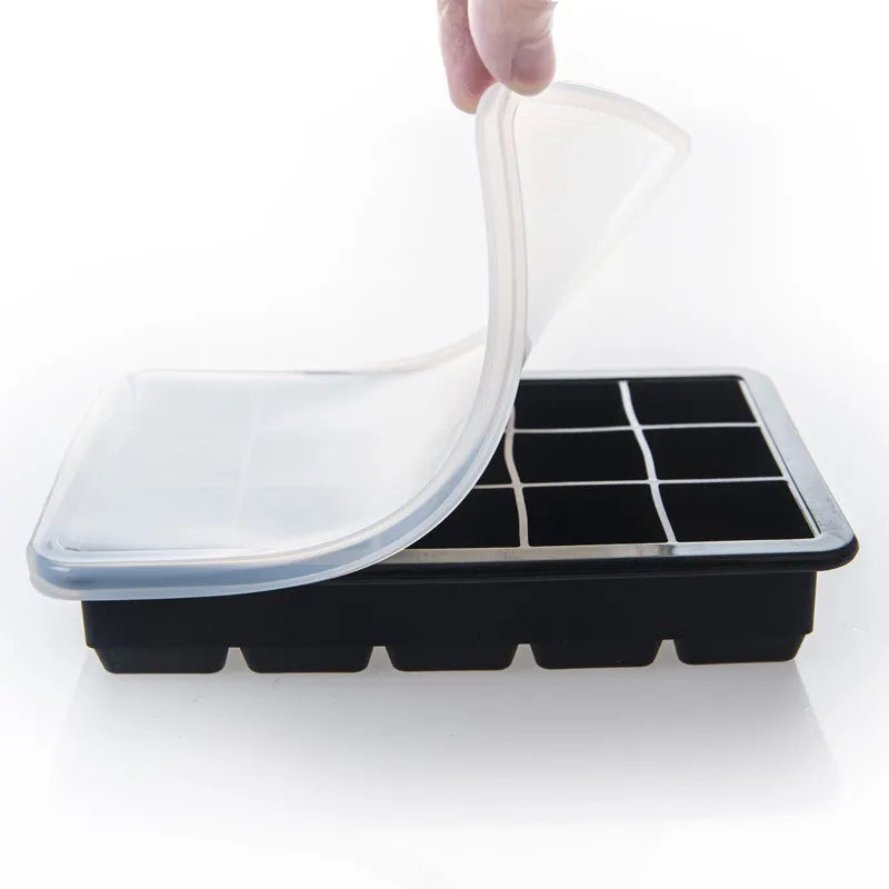 Silicone Square Ice Cube Tray