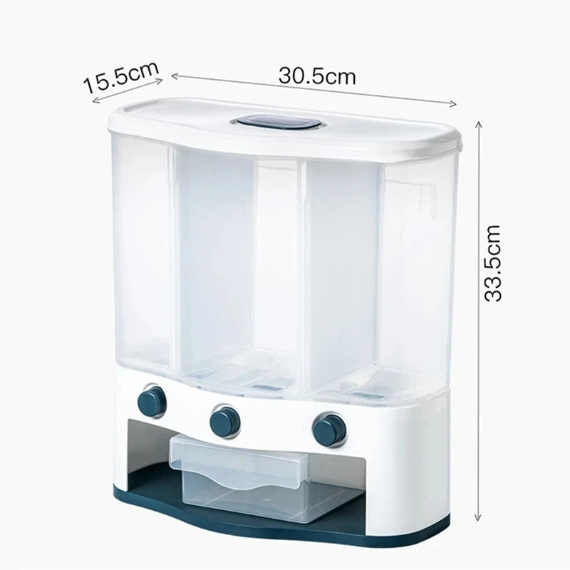 Kitchen Airtight Plastic Container with Lid