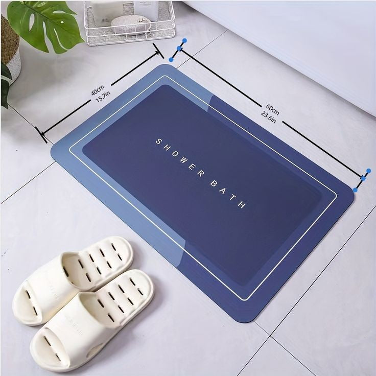 Nonslip Anti Absorbent Bathroom Mat Square