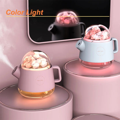 Kettle Shape Salt Lamp Humidifier