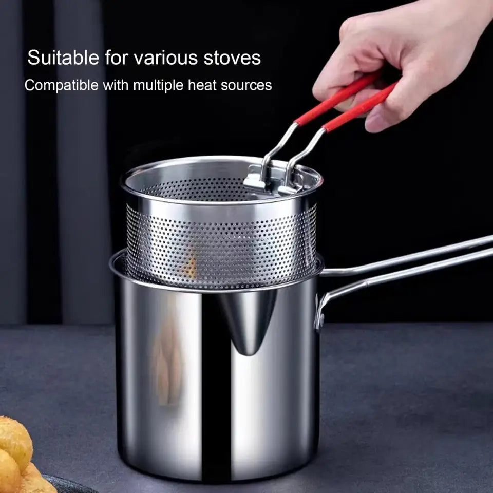 Stainless Steel Deep Frying Pot