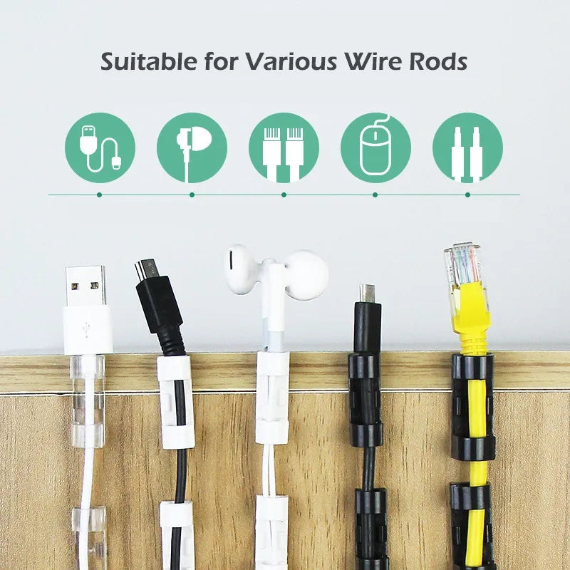 Self Stick Wire Organizer (20pcs Pack)