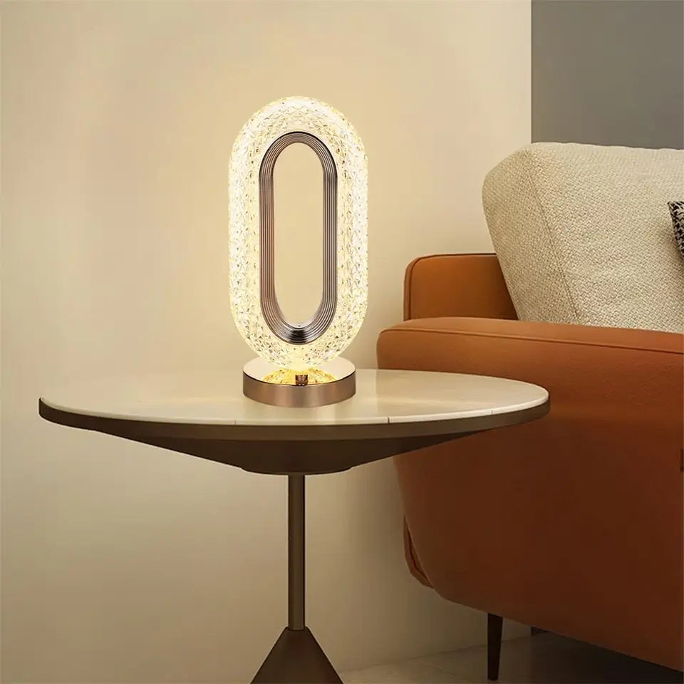 Chargeable Table Crystal Lamp