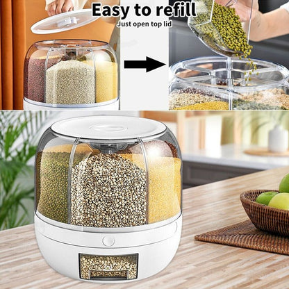 360 Rotating Cereal Dispenser