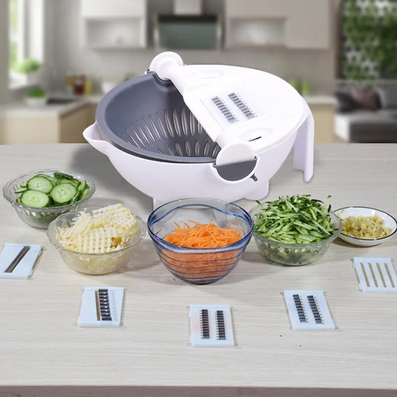 Multifunctional Drain Basket Vegetables Cutter