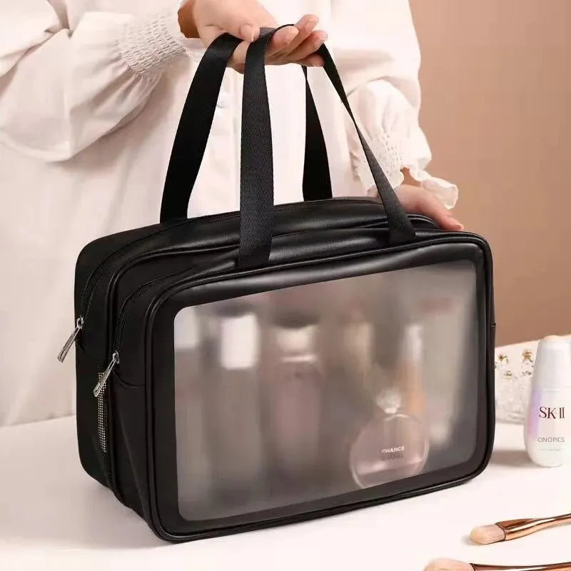 Double Layer Travel Cosmetics Washbag Pouch