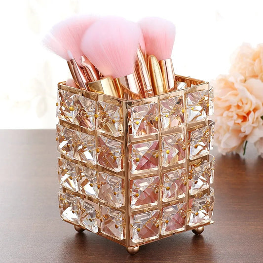 Crystal Brush Holder