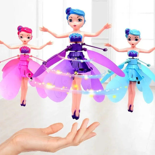 Princess Doll Drone Induction Flights Toys Kids