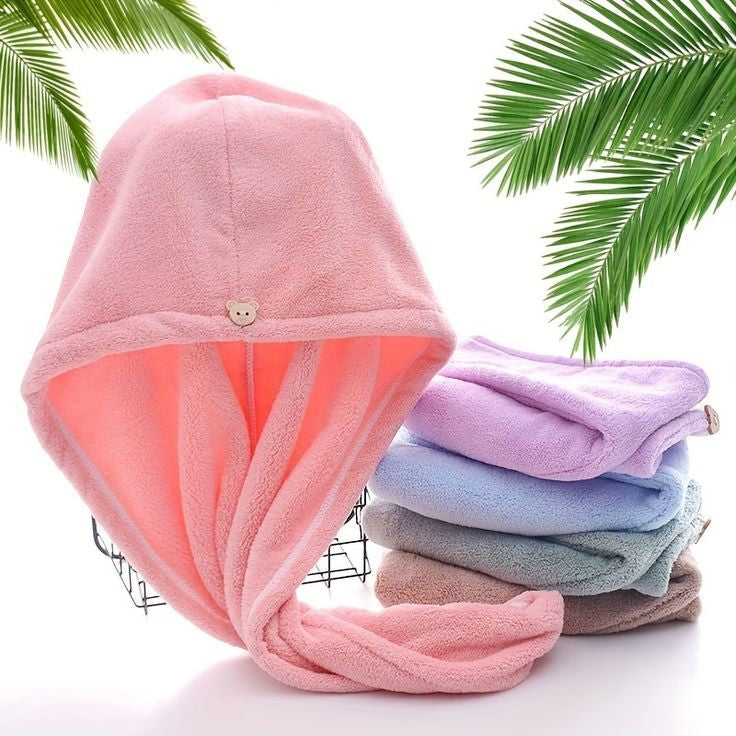 Microfiber Hair Drying Towel