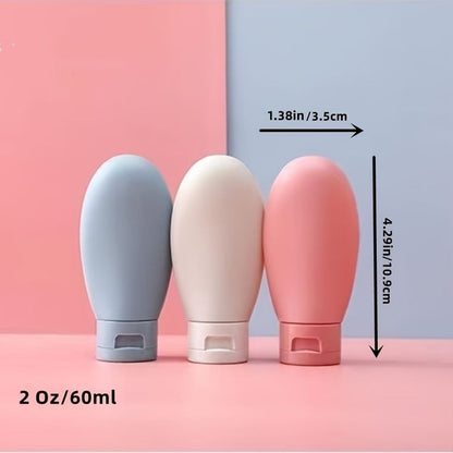 Silicone Travel Bottles Set 3pcs