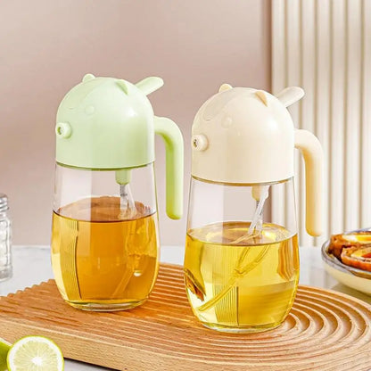 2 in 1 Glass Oil Spray Jug