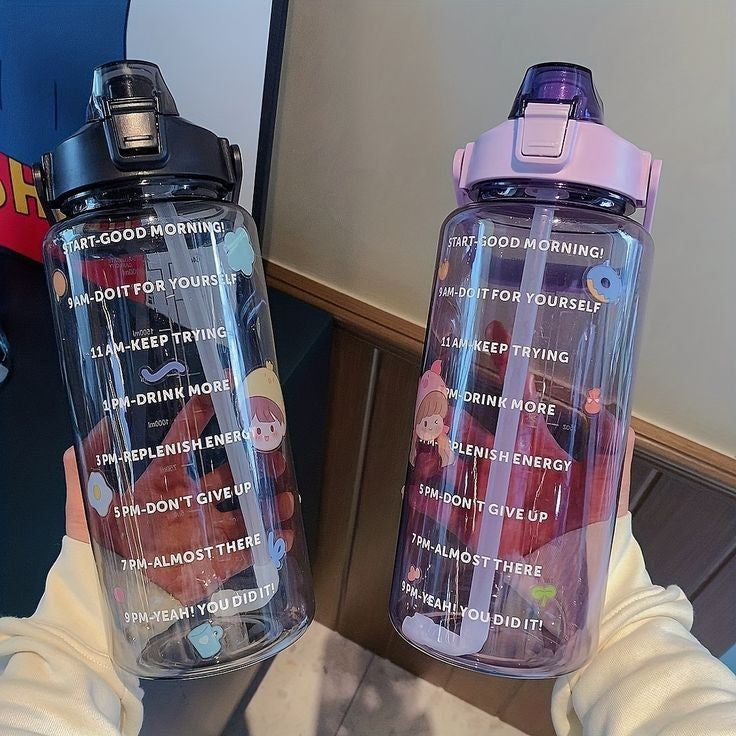 2L Motivational Sports Water Bottle