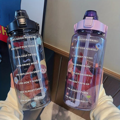 2L Motivational Sports Water Bottle