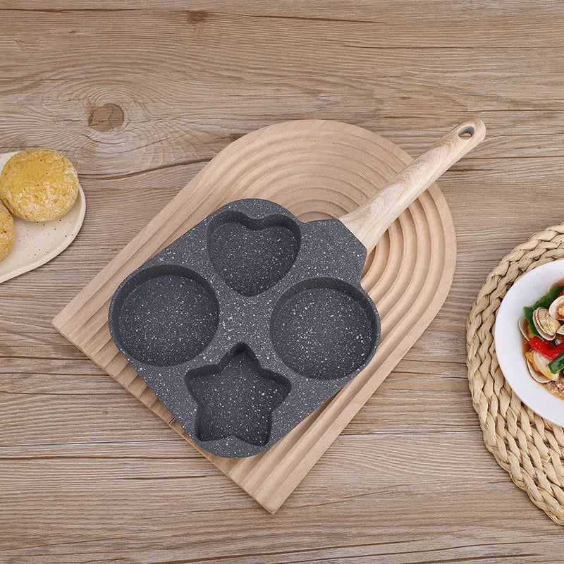 Nonstick Four Portion Frying Pan