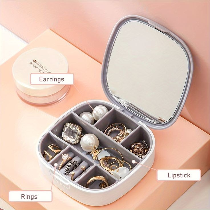 Portable Mini Jewellery Organizer