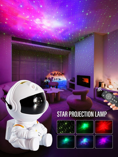 Galaxy Night Light Astronaut Lamp