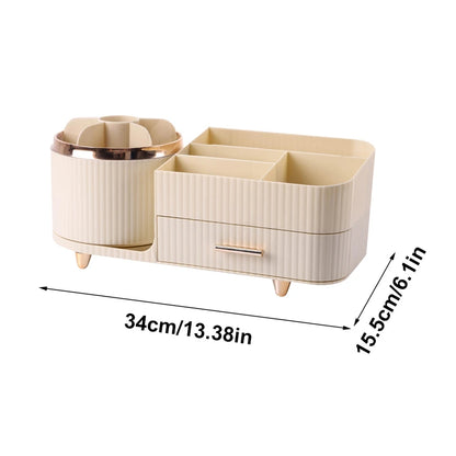 New Elegant Style Brush Holder and Cosmetic Tray