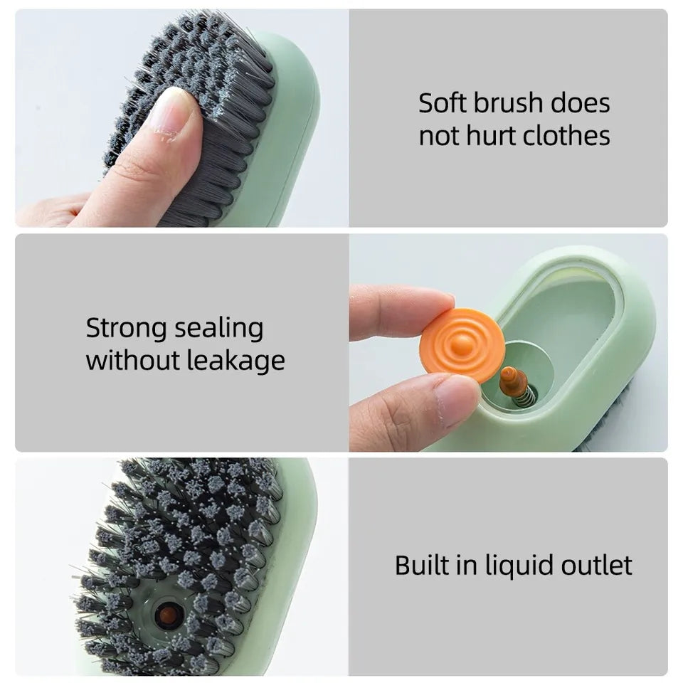 Multifunctional Liquid Soap Brush