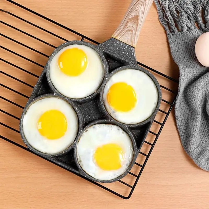 Nonstick Four And Three Portion Frying Pan