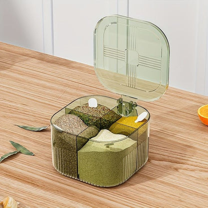 Luxury Acrylic Multilgrid Seasoning Box