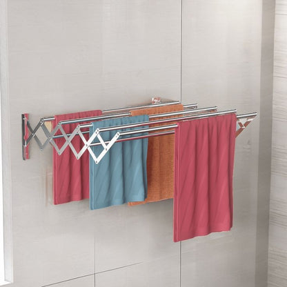 Wall Mounted Towel & Clothes Rack