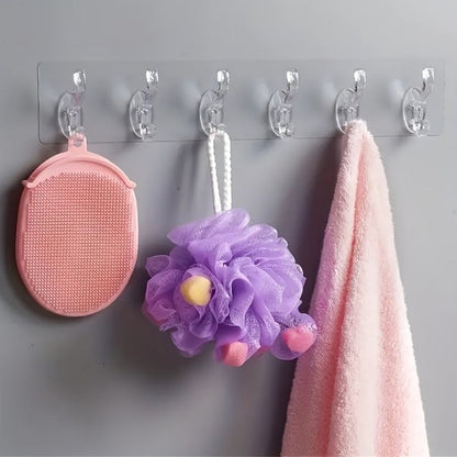 Transparent Silicone Wall Hook