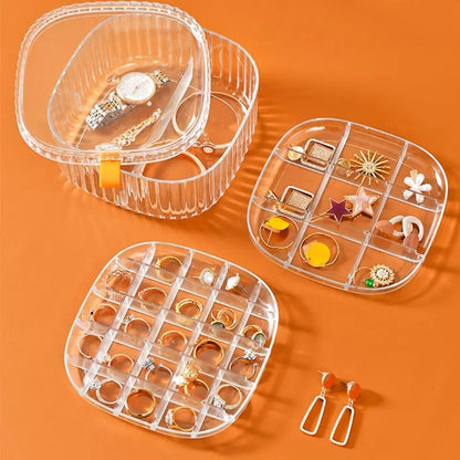 Transparent Crystal Jewelery Organiser