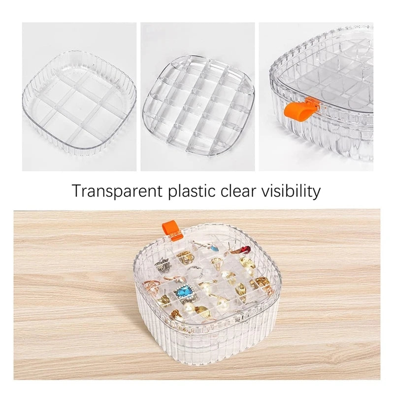 Transparent Crystal Jewelery Organiser