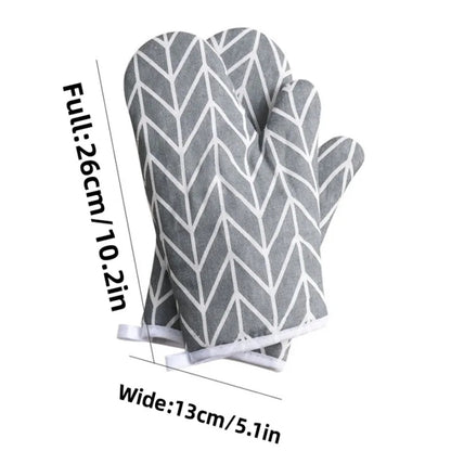 2pcs Microwave Oven Insulation Gloves