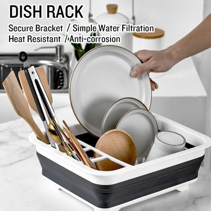 Folding Dish Drying Rack