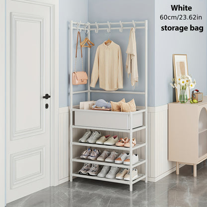 Multipurpose Shoe Storage And Coat Rack