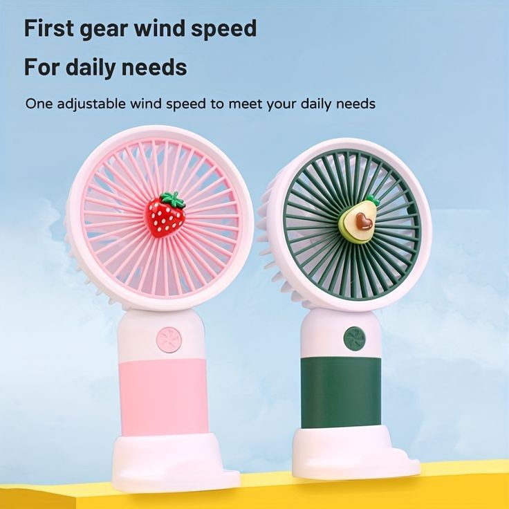 Portable Mini Handheld USB Rechargeable Fan