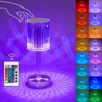 Rechargeable Led Crystal Lamp