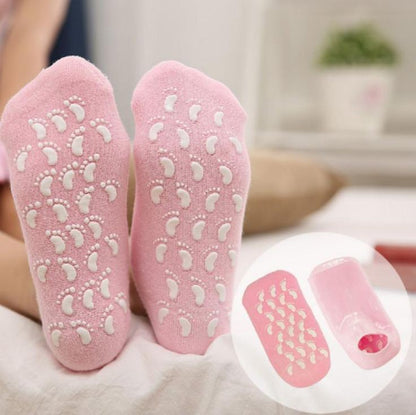 Silicone Spa Moisturizing Gel Socks