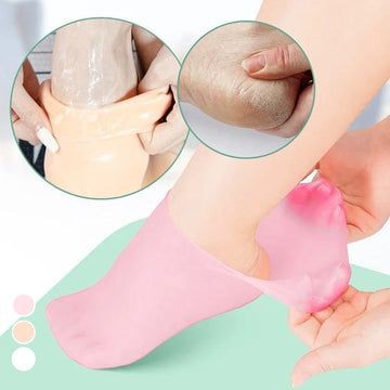 Silicone Gel Moisturizing Socks