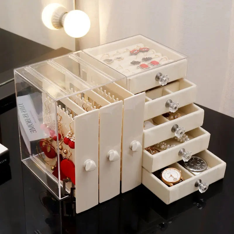 Transparent Acrylic Jewellery Organizer