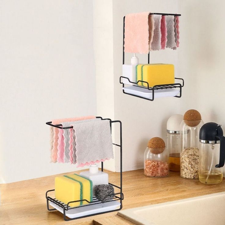 Kitchen Drain Rack With Tray