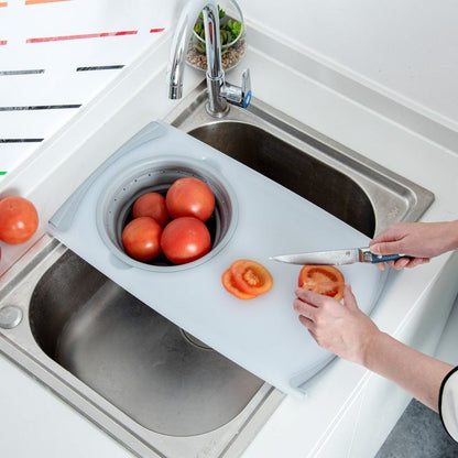 2 in 1 Over The Sink Cutting Board