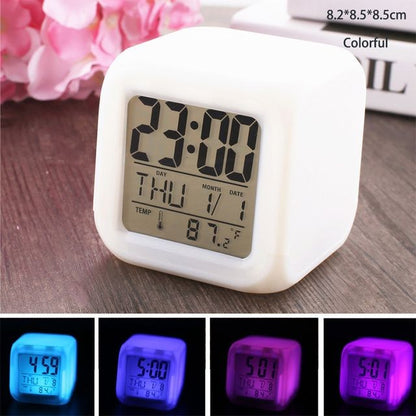 Colour Changing LED Digital Alarm Clock