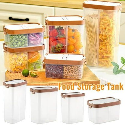 Kitchen Divided Moisture-proof Sealed Food Storage Box