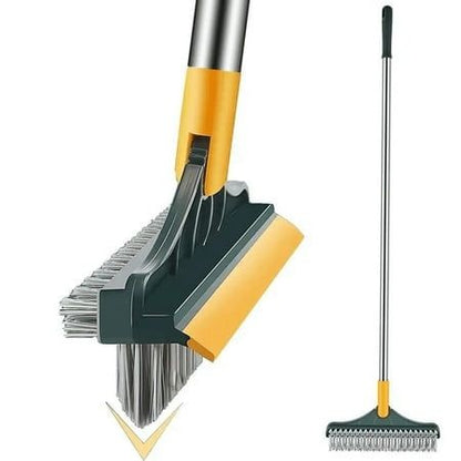 3 In 1 Floor Scrubber Wiper Brush