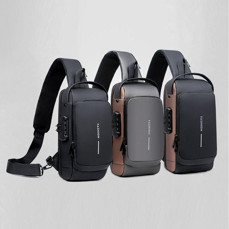 Shoulder Bag With USB Charging Port