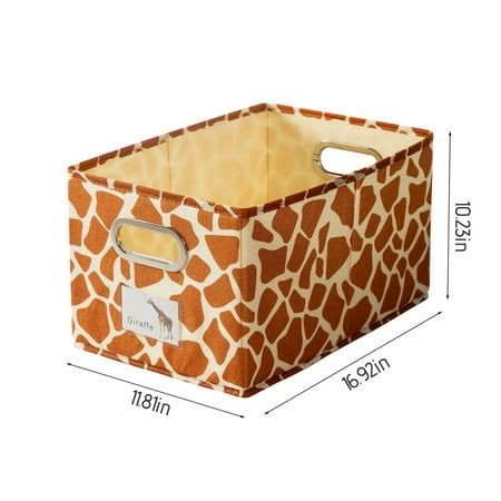 Multifunctional animal pattern cloth storage box