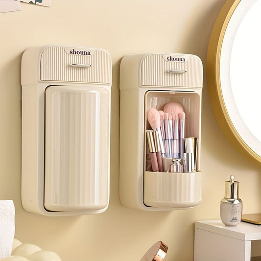 Luxury Wall Mounted Cosmetics Storage Box