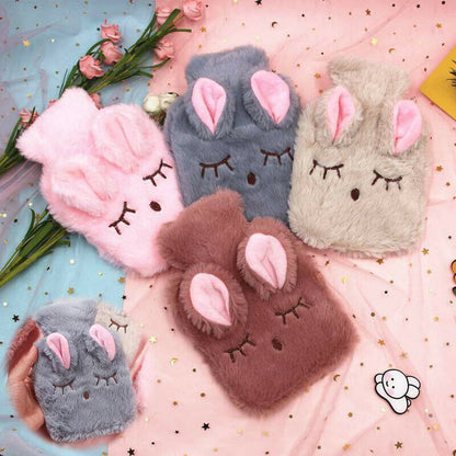 Cute Animal Fluffy Hot Water Bag